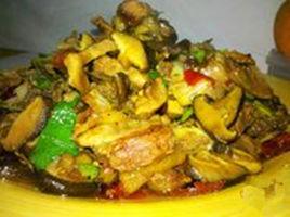 香菇臘肉 香菇臘肉