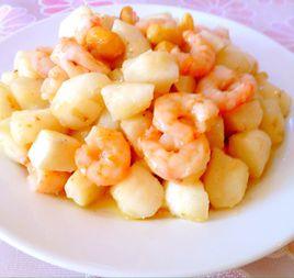 荸薺蝦仁 荸薺蝦仁