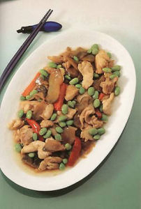 紅椒雞柳 紅椒雞柳