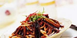 黃精炒鱔絲 黃精炒鱔絲