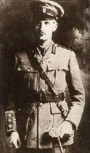 1916年1月赴西線作戰之前的蒙哥馬利