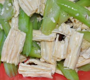 芹菜腐竹 芹菜腐竹