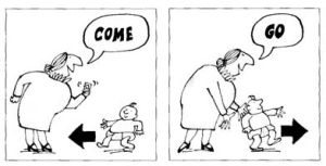 come