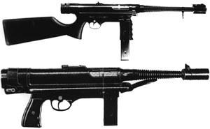 阿根廷哈爾孔M1946式11.43MM衝鋒鎗