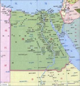 埃及地圖