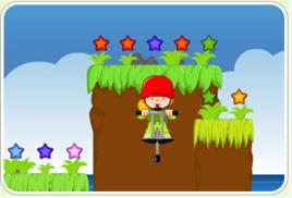 小女孩收集星星 小女孩收集星星