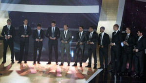 國際職業球員聯盟(FIFPro)評選出的2009年最佳陣容