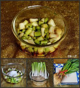 糖醋大蒜梗 糖醋大蒜梗