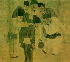 宋太祖蹴踘圖（元人繪）