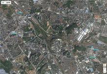 常平鐵路樞紐圖示（衛星地圖）