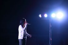 陳怡參加11.1“萬聖節小光棍”音樂演出