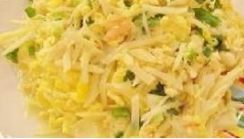 筍蛋炒蟹肉 筍蛋炒蟹肉