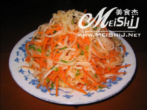 老陳醋拌蘿蔔 老陳醋拌蘿蔔