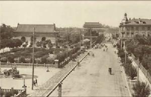 皇城舊時天安門廣場