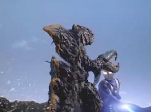 它的反應慢，被阿古茹切割