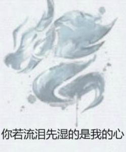 你若流淚先濕的是我的心 你若流淚先濕的是我的心