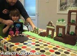 「憤怒鳥」蛋糕