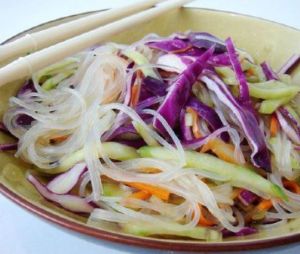 拌冬粉紫椰菜 拌冬粉紫椰菜