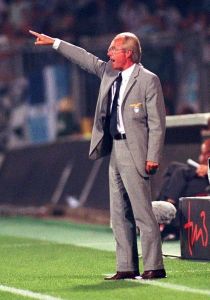 帶領拉齊奧取得輝煌戰績的埃里克森。