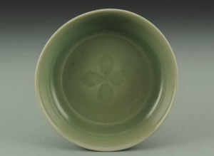 元龍泉窯印花寶杵紋洗