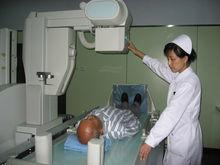 用DR進行的胸部檢查