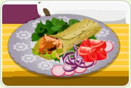 美味的雞肉卷 美味的雞肉卷