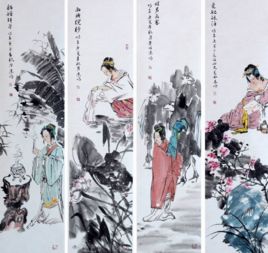 閉月羞花沉魚落雁