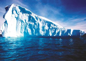 冰川過速融化--自然現象的反常導致末日情緒