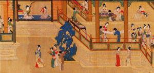 《漢宮春曉圖》局部