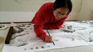 趙永江創作《五行昌隆圖》