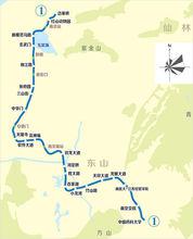 南京捷運1號線線路圖