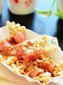 蚝香培根金針卷 蚝香培根金針卷