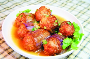 （圖）煎釀鮮茄筒