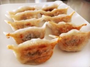 蝦仁韭菜煎餃 蝦仁韭菜煎餃