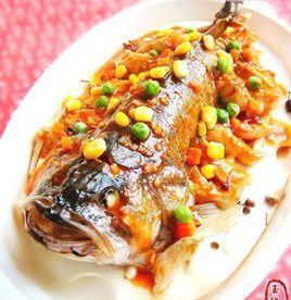 微波爐版清蒸鱸魚 微波爐版清蒸鱸魚