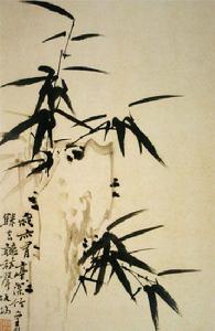 清 鄭燮《墨竹圖》