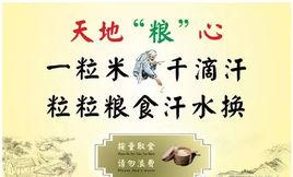 珍惜糧食 珍惜糧食