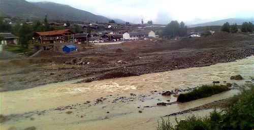 岷江松潘縣漳臘村段