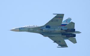資料圖：俄羅斯空軍蘇-27戰機
