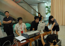 河南人民廣播電台現場直播團隊