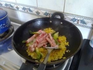 羊肉蛋炒飯 羊肉蛋炒飯