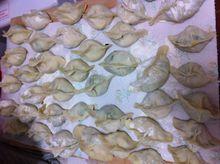 雞蛋韭菜蝦仁餃子