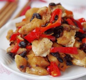 豉椒雞丁 豉椒雞丁