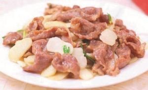 荸薺炒肉 荸薺炒肉