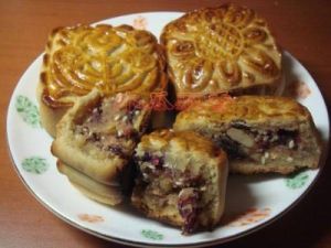 京式提漿濃香玫瑰月餅