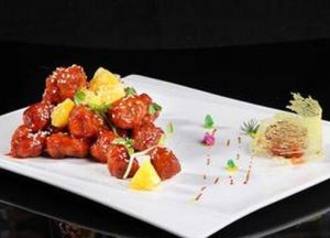 蒜茸芝麻羊肉排 蒜茸芝麻羊肉排