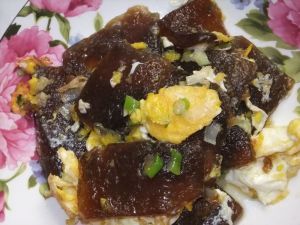 雞蛋煎涼粉 雞蛋煎涼粉