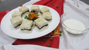 豆沙山藥糕 豆沙山藥糕