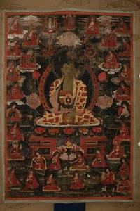 清阿彌陀佛唐卡 清阿彌陀佛唐卡