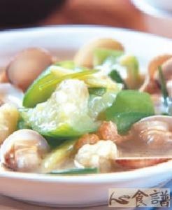 蛤蠣絲瓜 蛤蠣絲瓜